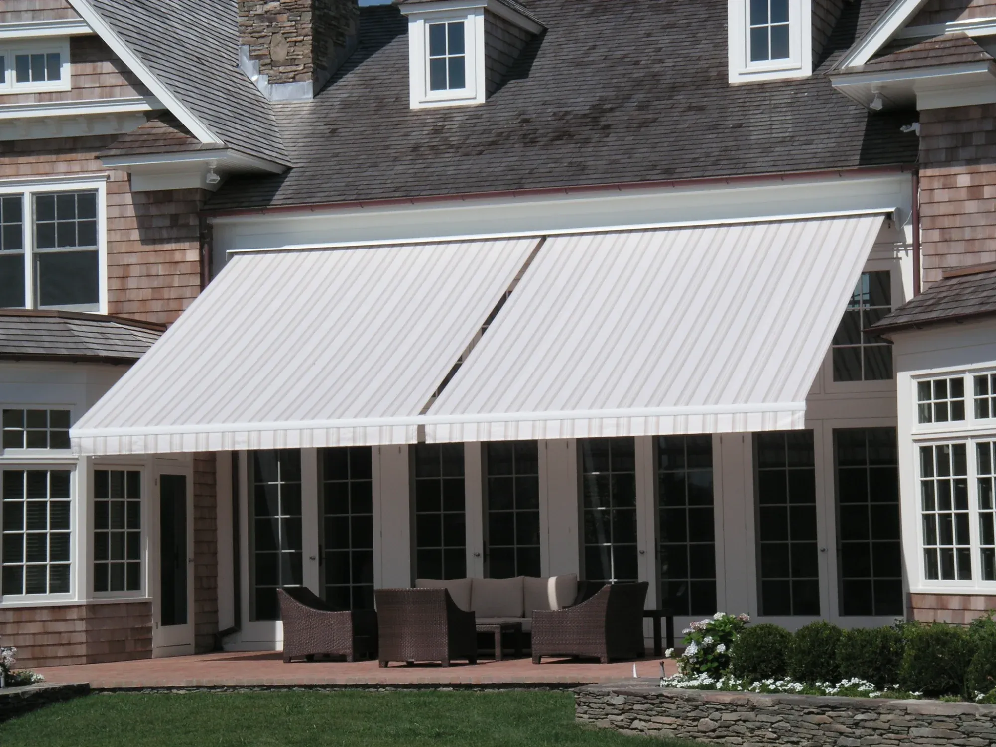 Large home awning
