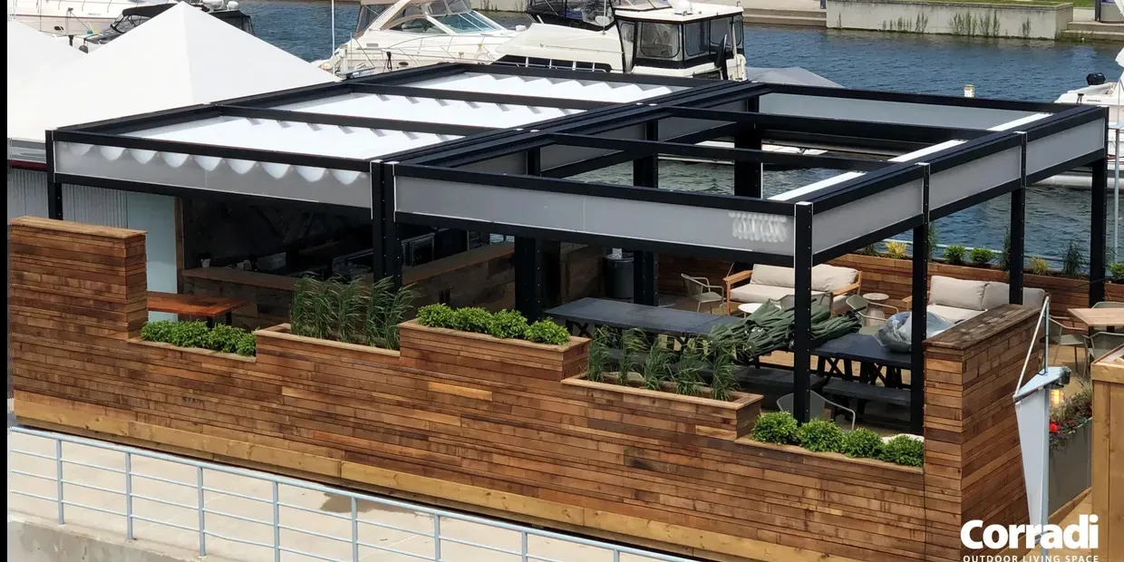 Restaurant pergotenda